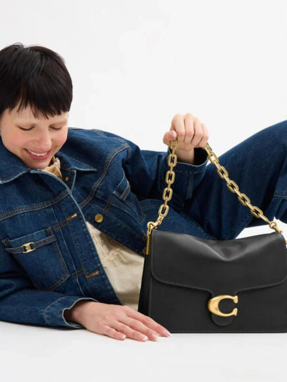 Coach Chain Tabby Shoulder Bag 30 - Picture 5 of 10